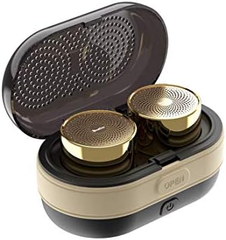 heavKin V17 Portable Wireless Mini TWS Magnetic 2 in 1 Bluetooth Speaker Charging Connectable Base True Stereo Sound Bass Speaker