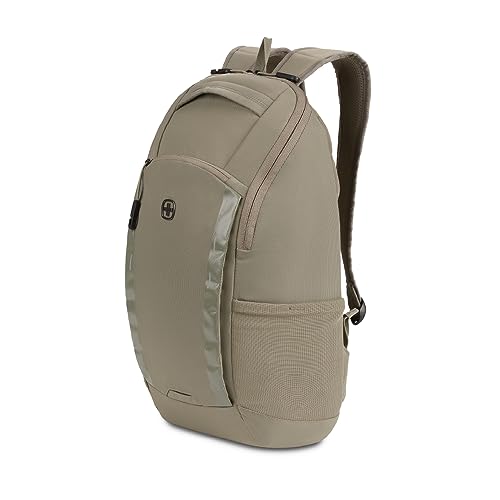 SwissGear 8117 Laptop Backpack, Olive, 17.75 In
