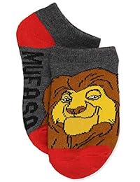 Disney The Lion King - Calcetines para niño y niña (6 unidades)