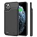 Battery Case for iPhone 11 Pro, 5200mAh Portable Rechargeable Battery Pack Charging Case for iPhone 11 Pro (5.8 inch) Extended Battery Charger Case Backup Power Bank (Black)