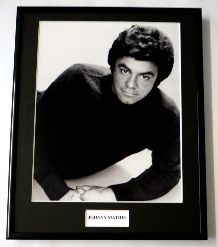 JOHNNY MATHIS/FRAMED PHOTO