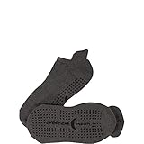 Crescent Moon ExerSocks Barre, Yoga & Pilates Socks (3-pack) Small