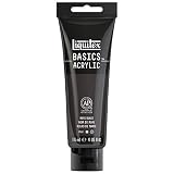 Liquitex BASICS Acrylic Paint, 4-oz tube, Mars Black