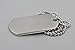 Mealguet Jewelry Stainless Steel Personalized Dog Tag Necklace Dogtag Pendant for him, 24
