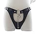 Faux Leather Female Chastity Belt Sexy Adjustable Fetish Bondage Underwear Panties with Lock Adult Games Sex Products for Couple