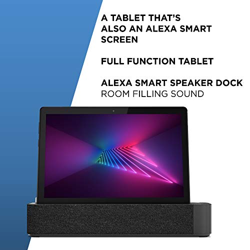Lenovo-Smart-Tab-M10-101-Inch-FHD-Tablet-with-Alexa-Smart-Dock--Octa-Core-18-GHz-2-GB-RAM-16-GB-eMMC-Android-Pie--Slate-Black