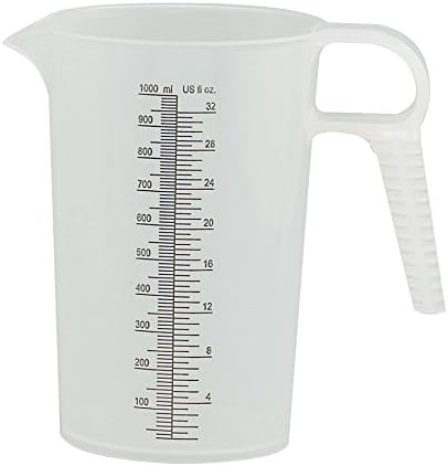 River Valley Photographic 1L (32oz) High Grade Polypropylene Lab Pitcher