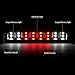 Dodge Ram BR/BE High Mount Dual Row LED 3rd Brake / Cargo / Reverse Light (Black Housing Smoke Lens)