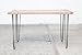 Industrial By Design 40” Table Legs - Heavy Duty Desk Legs, Hairpin Legs, Furniture Legs - DIY Coffee Table Legs, Metal Table Legs, Dresser Legs end Table Legs- Set of 4 (Silver)
