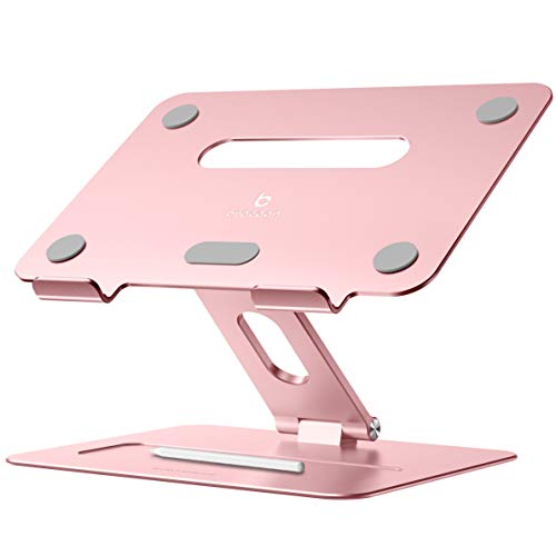 Laptop Stand, brocoon Adjustable Laptop MacBook Stand for Desk, Ergonomic Aluminum Computer