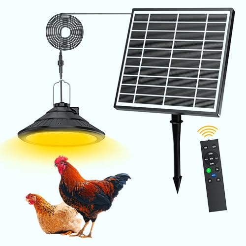TSJKPAYL Solar Chicken Coop Light