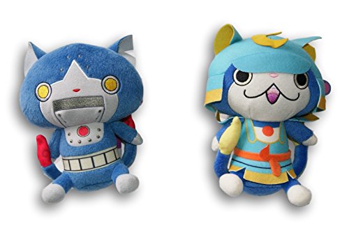 Yo-kai Watch Plush Figure Set - Robonyan and Shogunyan