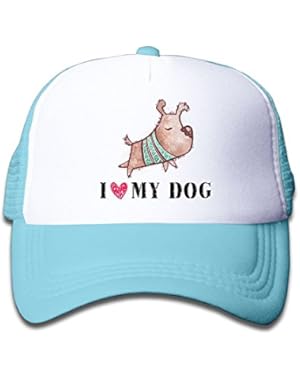 I Heart My Cute Chocolate Baby Boy Girl Fashion Adjustable Baseball Mesh Hat