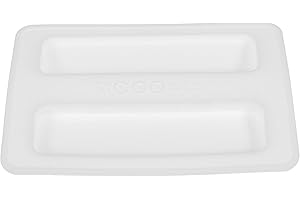 KICHVOE Bread Toaster Silicone Toaster Lid 2 Slice Toaster Cover Bread Maker Cover Toaster Appliance Top Cover Sandwich Upper Lid Toaster Machine Part Accessories White Toaster Lid