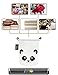 HKEC Baby Laundry Hamper,Kids Laundry Baskets,Waterproof Toy Storage Bin,Dirty Clothes Hamper for Nursery,Panda Gift Baskets,Boys Bedroom Decor(Panda)