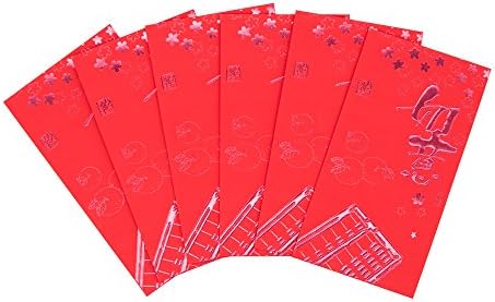 Chinese Stories Chinese New Year Spring Festival Red Envelopes Elegant Packet Hong Bao for Lucky Money, Wedding,Gifts All Occasions