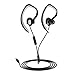 Mucro Sports Earhook Headphones in Ear Headphones Workout Headphones Waterproof Earphone Stereo 3.5mm Jack Headphone with Mic for Running Gym Jogging Earphones for iPod iPhone Samsung(Black)