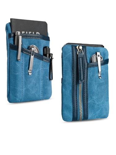 Sayram SP6 EDC Pouch, Waxed Canvas Compact Pocket