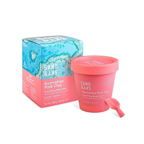 Sand-Sky-Australian-Pink-Clay-Smoothing-Body-Sand-Organic-Exfoliating-Body-Scrub Sand & Sky Australian Pink Clay Smoothing Body Sand. Organic Exfoliating Body Scrub