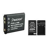 eForCity 2 Battery+CHARGER Compatible with OLYMPUS FE-220 FE-230 240 LI-42B