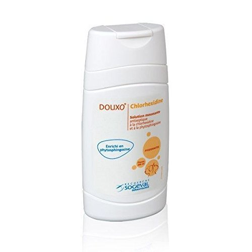 Sogeval Douxo Chlorhexidine +PS Shampoo 6.8 oz. For Dogs And Cats Pet Supplies