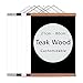 AlexArt Wood Magnetic Photo Frame DIY Poster Hanger for Canvas Painting Frame Home Decor Wall Art Many Sizes-32inch