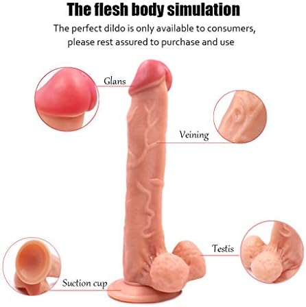 Ṙ`ěä&listǐc Stick with Strong Š`ûc&tiön C`û&p Huge Ultra-Soft Skin-Friendly Tools for Women Men (10.2inch)