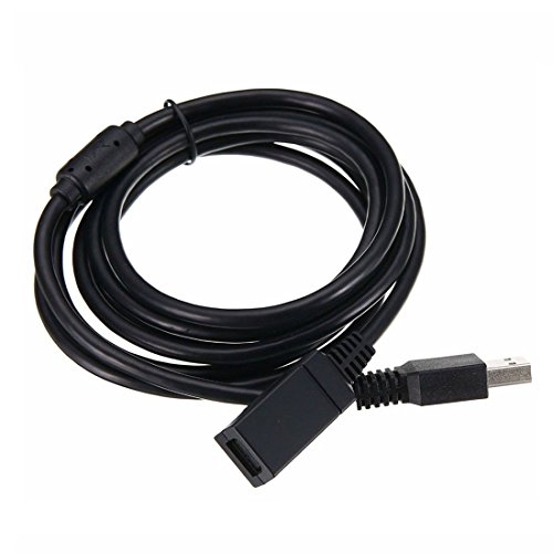 JINCH 2M Sensor Camera Extension Cable for PS4 PlayStation 4 VR Eye Game 6.5ft Black