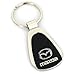 Mazda Keychain & Keyring - Black Teardrop