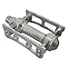 MKS Sylvan Track Pedal Silver, 9/16 Inch