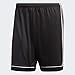 adidas Men's Soccer Squadra 17 Shorts, Black/White, Large