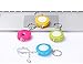 MZD8391 4Pack 150CM/60Inch Push Button Retractable Tape Measure Ruler for Sewing Body Measure (Portable & Colorful)