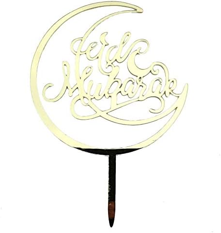 Cake Flag, Cake Toppers Wedding Party Ramadan Eid Mubarak Decor
