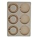 Baoblaze 2 Pieces Mixed DIY Silicone Mould Soy Candles Aroma Wax Tablets Mold for Dried Flowers Resin Soap Clay Craft Making Mold DIY Pendant Bookmark Necklace Jewelry Making Mould