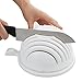 salad chopper bowl Maker Fruit Vegetable Bowl Cutter,Fast Fresh Salad Slicer Salad Chopper- Extra Big Bowl Super For Washing Containing (WHITE) By GAMING TS
