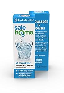 Safe Home BACTERIA in Water Test Kit - DIY Testing for ...