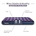 OlarHike Twin Air Mattress with Electric Pump, Portable Air Bed Blow Up Mattress for Camping Car, Repair Patches | Pillow Included