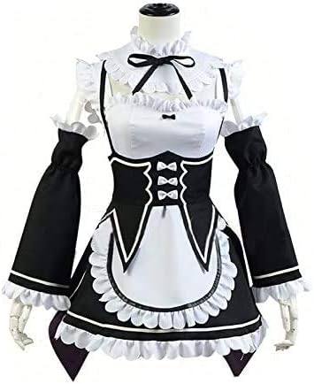 Amazon Re ゼロから始める異世界生活 ラム レム双子メイド服 風 Cosplay 衣装 コスプレ衣装 変装 コスチューム イベント仮装 キャラクター仮装 Cos ハロウィン 女性xl コスプレ 仮装 通販
