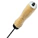 Sunnydaze 26-Inch Steel Fire Pit Poker Stick - Wood Handle - for Indoor or Outdoor Use