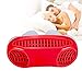 Snoring Solution, Anti Snoring Devices Snore Stopper, Stop Snoring, Best Airing Air Purifier Nose Vents Nasal Dilator, to Give You a Good Night's Sleep Red Color