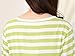 VENTELAN Women Long Sleeve Panda Print Round Neck Pajamas Set Striped Sleepwear A-Green Panda M (USA Size:8-10)