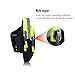 KEYNICE Sports Armband Double Pockets Multifunctional Outdoor Arm Bag for iPhone 7 6 Plus 6s 6, Samsung Note 5 4 3, Nexus 5 and Less Than 5.8 inches Cell Phones - L Size, Black