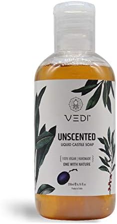 Vedi Unscented Liquid Castile Soap (200Ml)