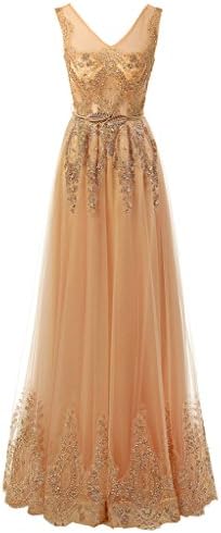 Audrey Bride Chic Evening Gowns for Woman 2016 Formal Prom Dresses-26W-Gold2