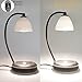 EricX Light Candle Warmer Lamp with Dimmer Switch, Include 3 Replacement GU10 35W Halogen Bulbs, Antique Black