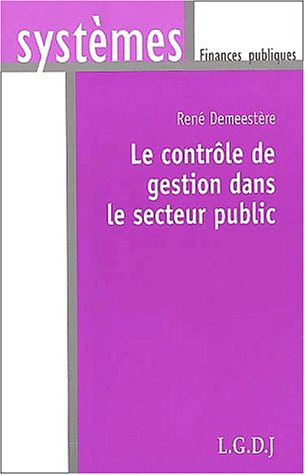 Le  contrôle de gestion dans le secteur public