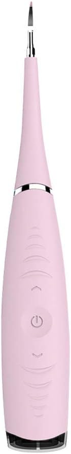 Electric Dental Calculus Remover, High-Frequency Vibration Tartar Scraper Tartar Remover for Dental Calculus, Tartar, Tooth Stains, Plaque Removal, 5 Adjustable Modes, Powered by USB (Pink)