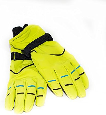 Coolstep Unisex Kids Cold Weather Windproof&amp;Waterproof Light Green Thinsulate Gloves (9-10yrs, Light green)
