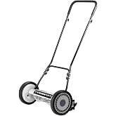 American Lawn Mower 1815-18 18-Inch 5-Blade Push Reel Lawn Mower, Black