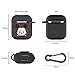 Airpods Case Wireless Headphone Keychain Accessories Protective Silicone Cover and Skin with Carabiner for Apple Airpods Charging Case (Mickey Mouse)thumb 3